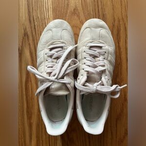 Blush Pink Adidas Sambas